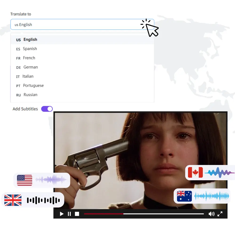 Passo 2: Escolher idioma e legendas