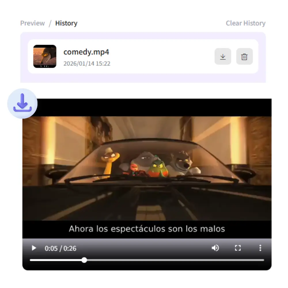 Passo 3: Gerar e baixar