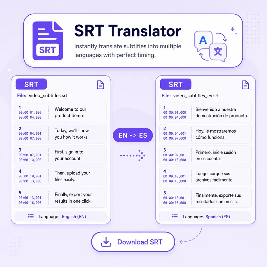 SRT 번역기