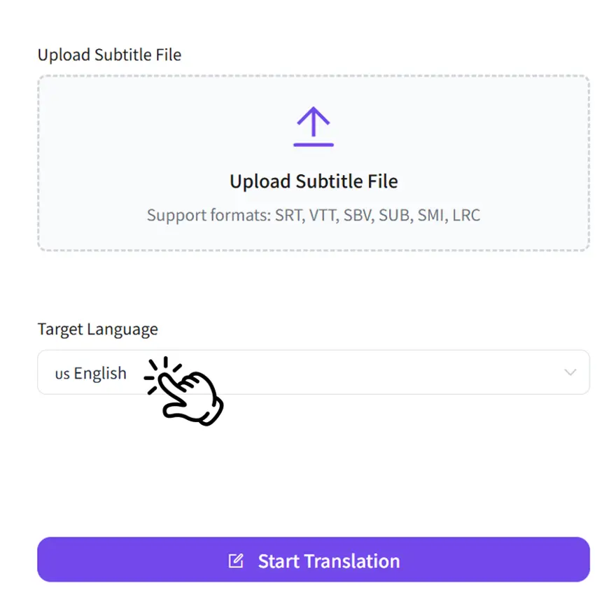 Step 2: AI Automatic Translation