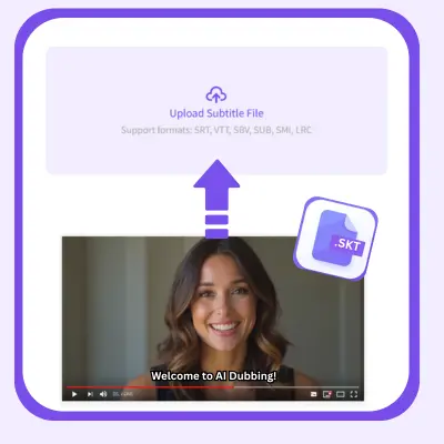 Step 1: Upload Your Subtitle File