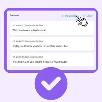 Step 3: Preview & Download
