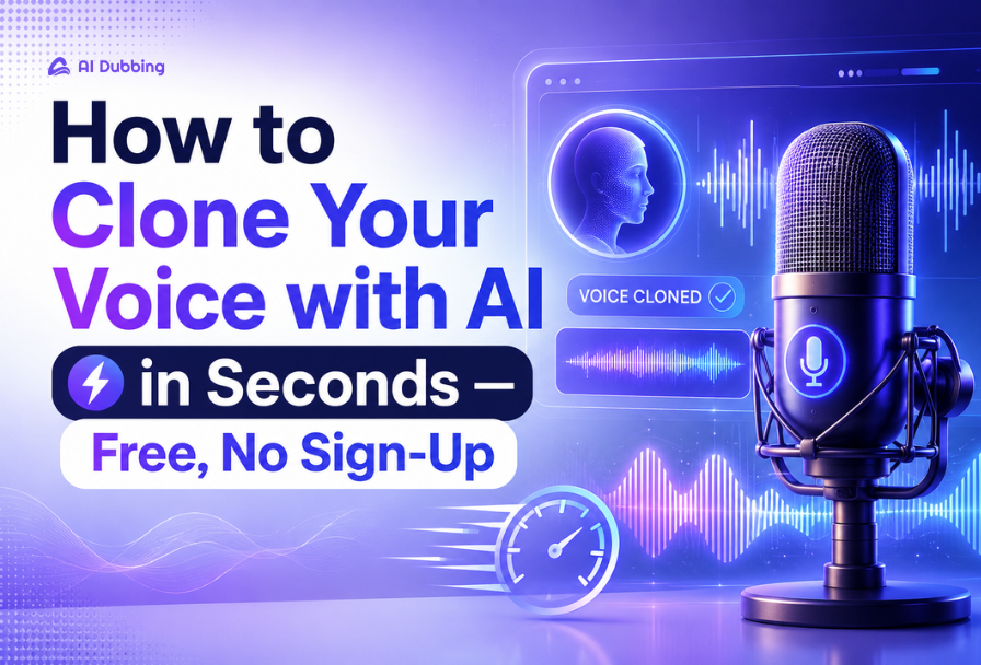 How to Clone Your Voice with AI: Free Step-by-Step Guide