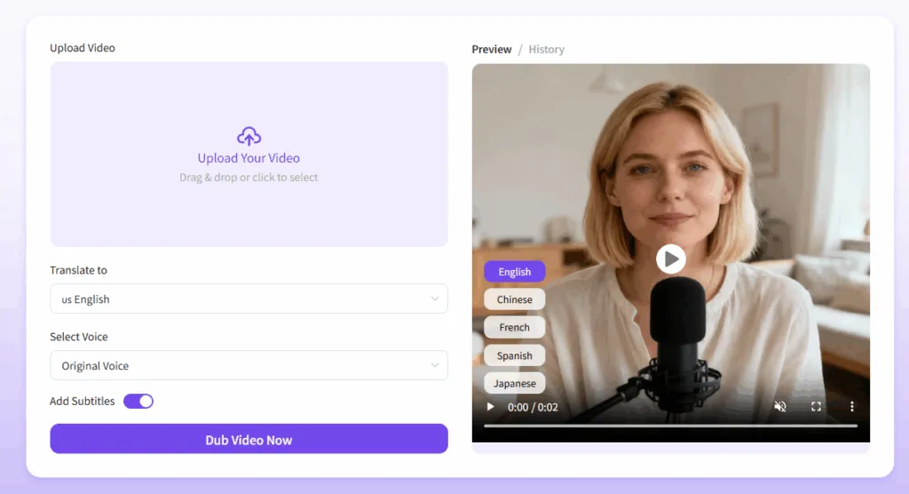 How to Localize a Video with AI？